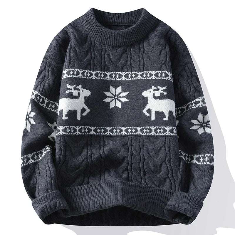 Fall Winter High End Luxury Cashmere Sweater Men Thick Warm Sweaters